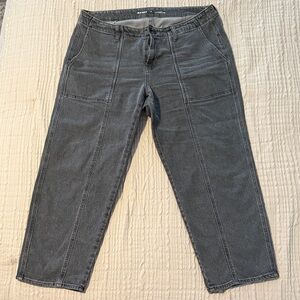 Old Navy Charcoal Boyfriend Loose Jeans